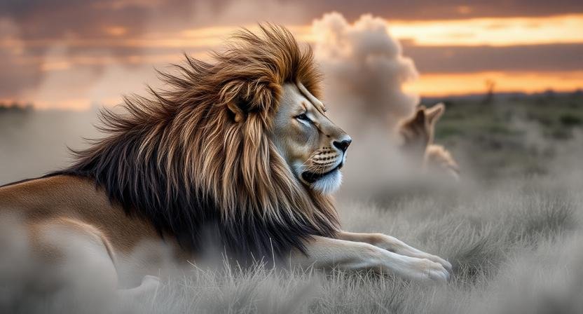 الأسد في المنام