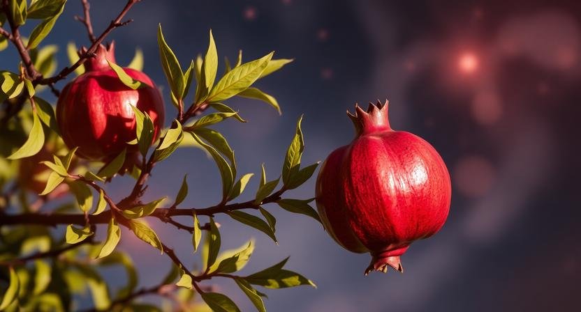 الرمان في المنام