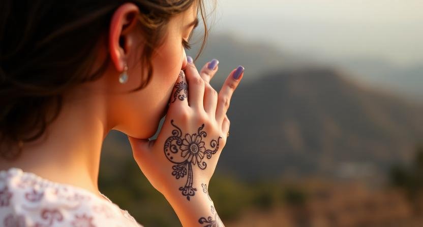 رسم الحناء في المنام